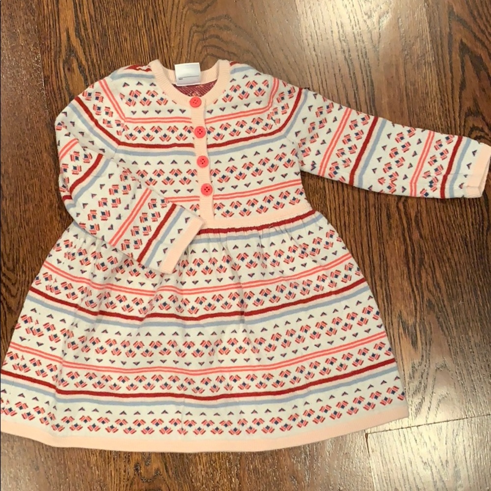 Hanna Andersson warm winter dress size 85